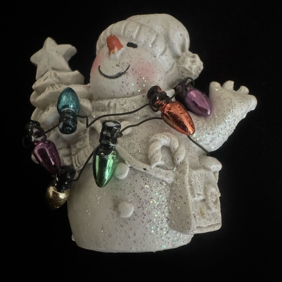 Jewelry - Snowman brooch